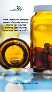 manage pharma raw material inventory
